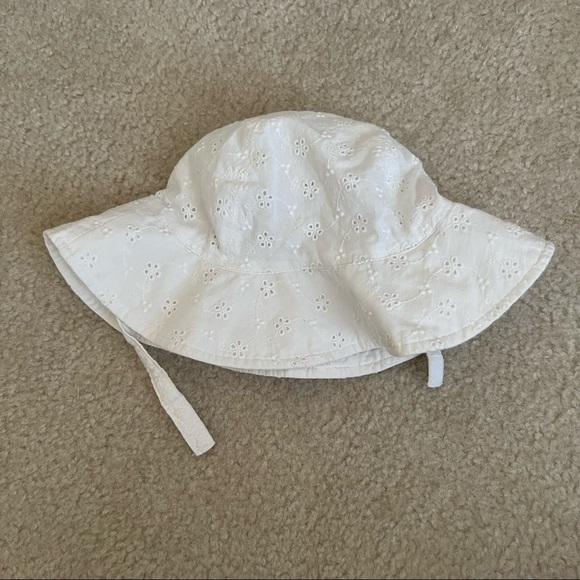 Carter's Other - Carter’s white eyelet sun hat